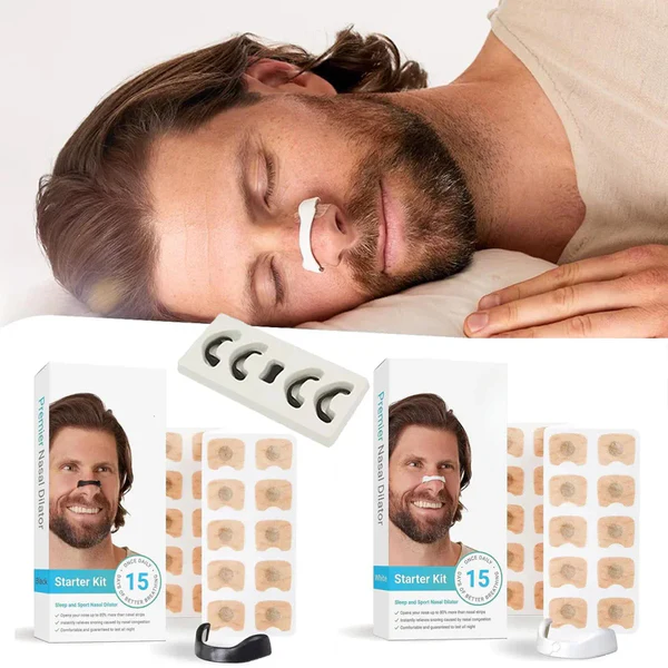 Magnetic Nose Strips — Sleepco Nasal Dilator Starter Kit